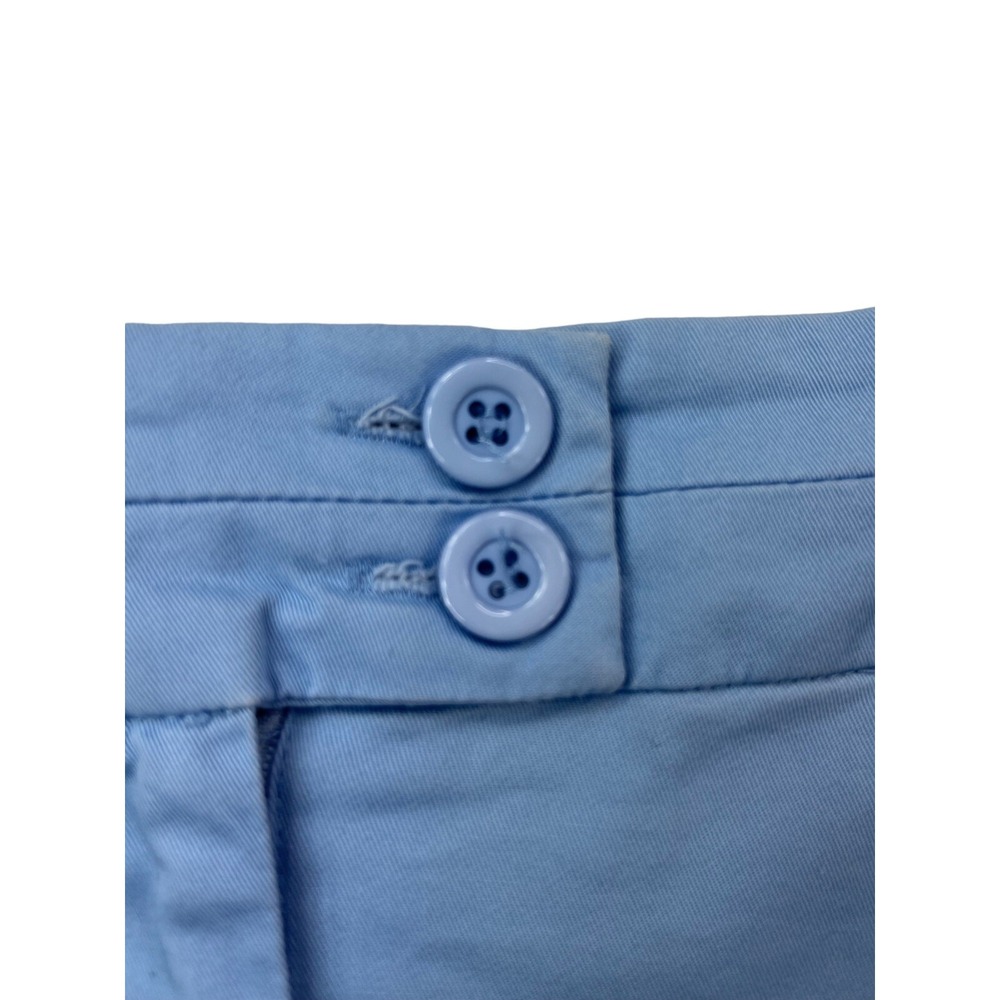 Coral Bay Women's‎ Size 12 Blue Stretch Double-Button Skirt w/Shorts Skort - Picture 5 of 12